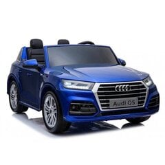Двухместный электрический автомобиль Audi Q5, синий цена и информация | Электромобили для детей | hansapost.ee
