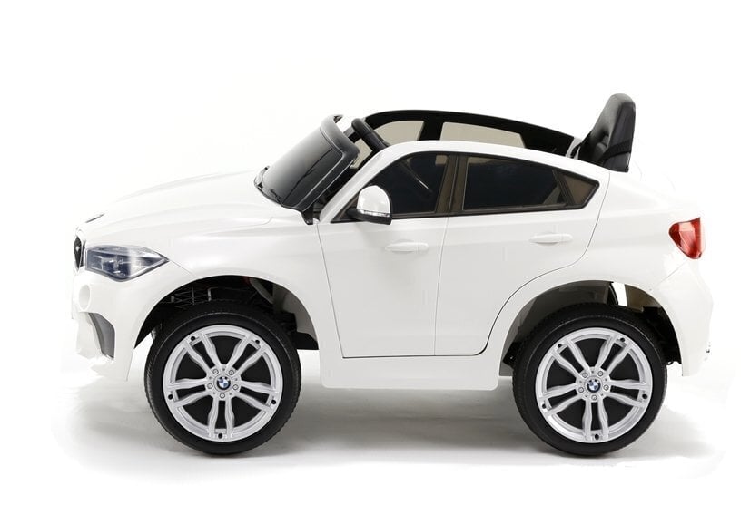 Elektriauto lastele BMW X6, valge цена и информация | Laste elektriautod | hansapost.ee