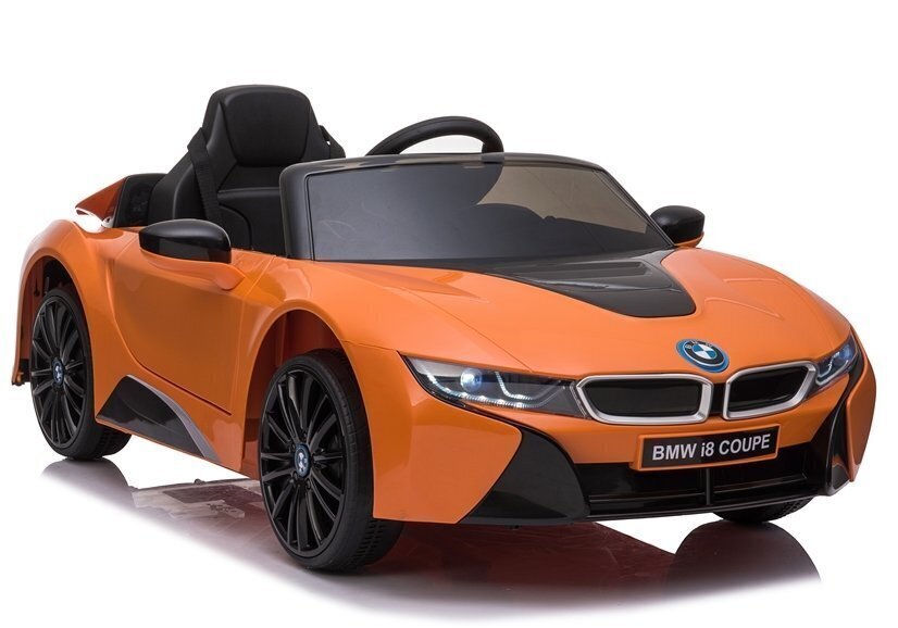 Ühekohaline elektriauto "BMW I8", oranž hind ja info | Laste elektriautod | hansapost.ee