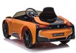 Ühekohaline elektriauto "BMW I8", oranž hind ja info | Laste elektriautod | hansapost.ee