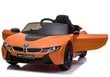 Ühekohaline elektriauto "BMW I8", oranž hind ja info | Laste elektriautod | hansapost.ee