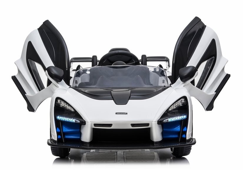 Ühekohaline elektriauto "McLaren Senna", valge цена и информация | Laste elektriautod | hansapost.ee