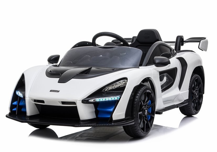 Ühekohaline elektriauto "McLaren Senna", valge цена и информация | Laste elektriautod | hansapost.ee