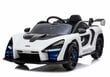 Ühekohaline elektriauto "McLaren Senna", valge цена и информация | Laste elektriautod | hansapost.ee