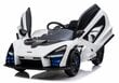 Ühekohaline elektriauto "McLaren Senna", valge цена и информация | Laste elektriautod | hansapost.ee