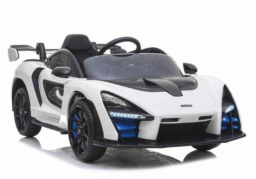 Ühekohaline elektriauto "McLaren Senna", valge цена и информация | Laste elektriautod | hansapost.ee