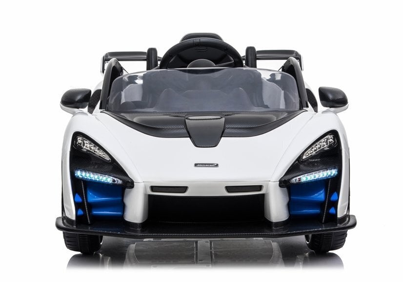 Ühekohaline elektriauto "McLaren Senna", valge цена и информация | Laste elektriautod | hansapost.ee