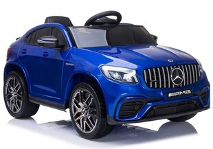Детский одноместный электромобиль Mercedes QLS лакированный синий цена и информация | Электромобили для детей | hansapost.ee