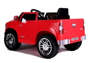 Детский одноместный электромобиль Toyota Tundra лакированный красный цена и информация | Электромобили для детей | hansapost.ee