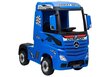 Laste ühekohaline elektriauto Mercedes Actros, sinine цена и информация | Laste elektriautod | hansapost.ee