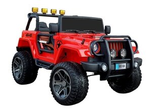Одноместный электромобиль Jeep WXE-1688, красный цена и информация | Электромобили для детей | hansapost.ee