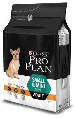 Kuivtoit koertele Pro Plan Dog Adult Small & Mini Chicken, 3 kg цена и информация | Koerte kuivtoit ja krõbinad | hansapost.ee