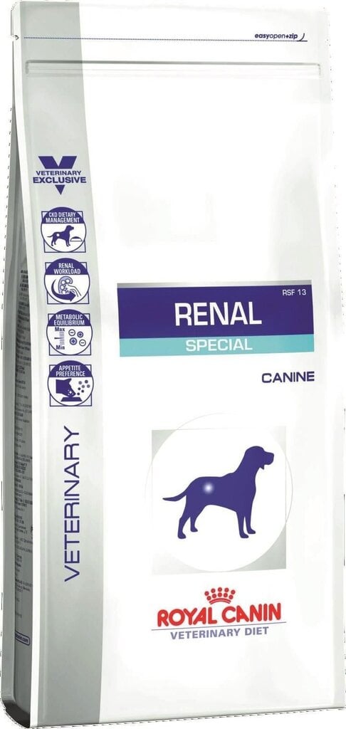 Royal Canin neeruprobleemidega koertele Dog renal, 7 kg hind ja info | Koerte kuivtoit ja krõbinad | hansapost.ee