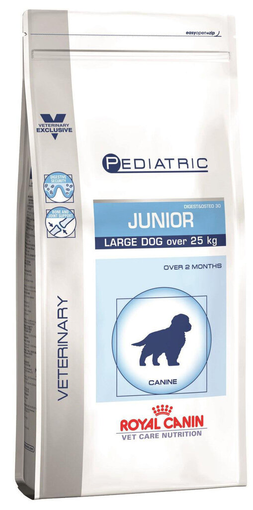 Royal Canin suurt tõugu kutsikatele Pediatric Junior Large Dog, 14 kg цена и информация | Koerte kuivtoit ja krõbinad | hansapost.ee