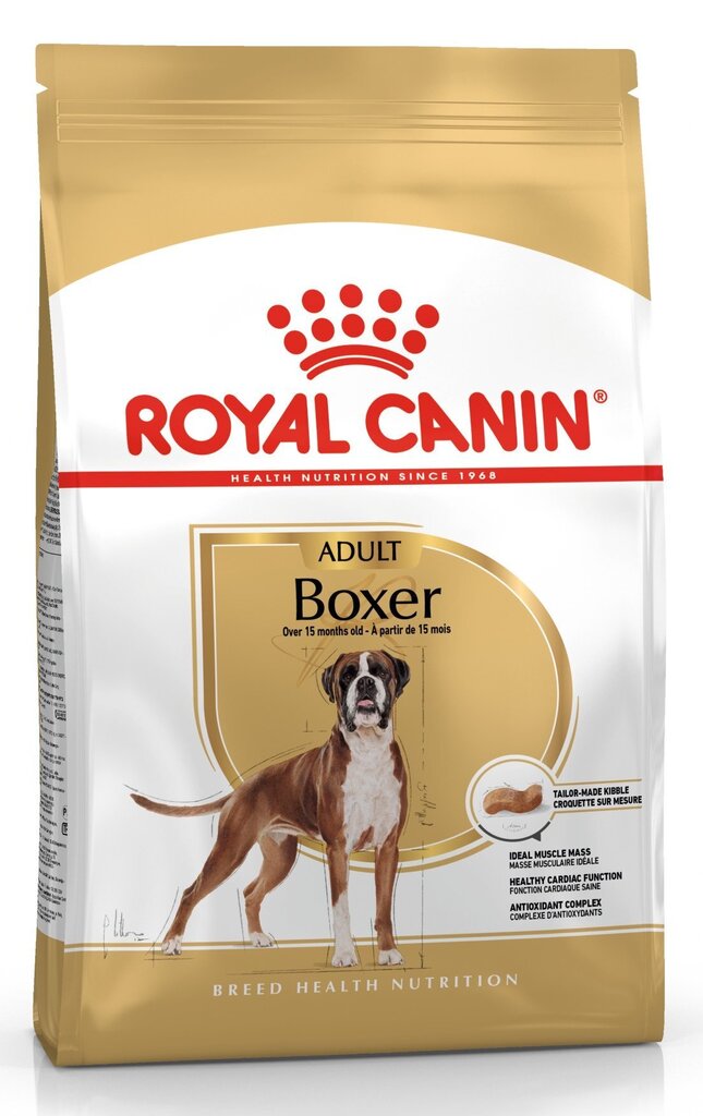 Royal Canin bokseritele Boxer, 12 kg цена и информация | Koerte kuivtoit ja krõbinad | hansapost.ee