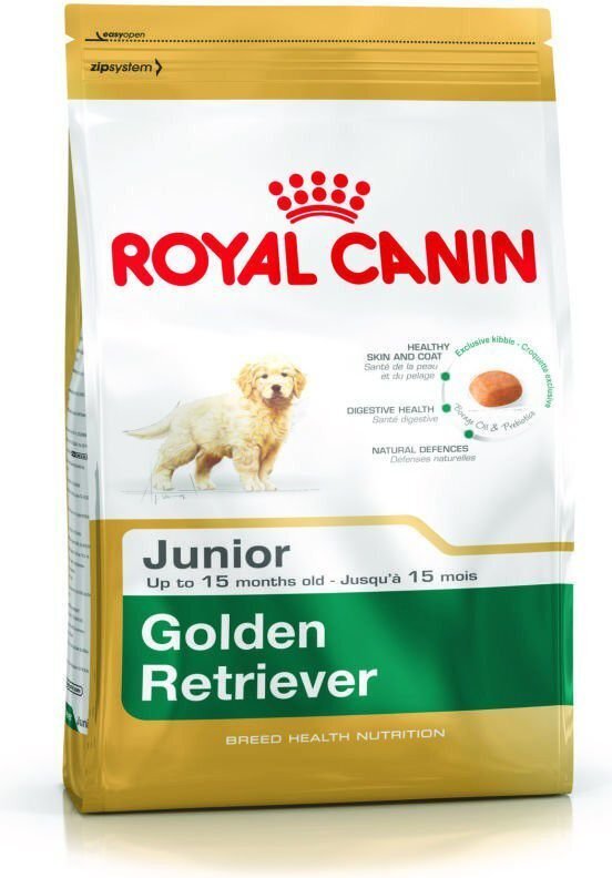Kuivtoit Royal Canin kuldse retriiveri kutsikatele Junior, 3 kg цена и информация | Koerte kuivtoit ja krõbinad | hansapost.ee