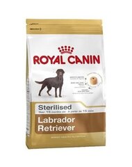 Royal Canin Labrador Retriever Sterilised Adult сухой корм для взрослых лабрадоров-ретриверов, стерилизованный, 12 кг цена и информация | Сухой корм для собак | hansapost.ee