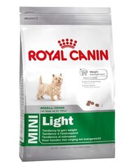 Kuivtoit Royal Canin väikest tõugu ülekaalulistele koertele Mini light weight care, 8 kg hind ja info | Koerte kuivtoit ja krõbinad | hansapost.ee