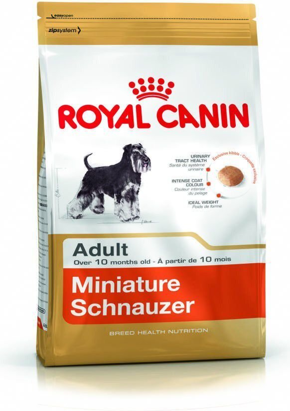 Royal Canin miniatuursetele šnautseritele Adult, 3 kg hind ja info | Koerte kuivtoit ja krõbinad | hansapost.ee