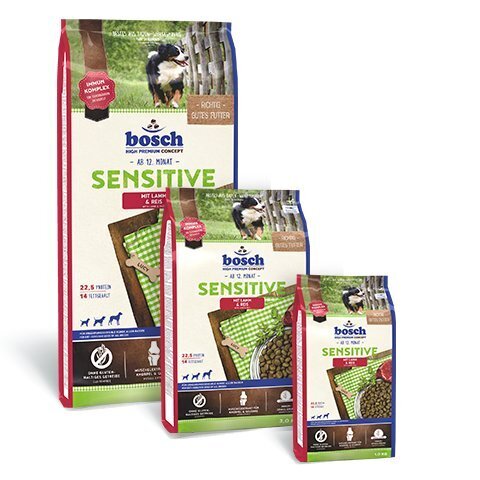 Kuivtoit koertele Sensitive Lamb & Rice (High Premium) 15kg hind ja info | Koerte kuivtoit ja krõbinad | hansapost.ee
