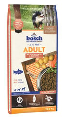 Сухой корм Bosch Petfood Adult Salmon & Potato (High Premium) 15кг цена и информация | Сухой корм для собак | hansapost.ee