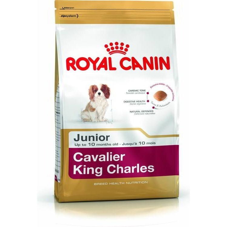 Kuivtoit spanjeli tõugu kutsikatele Royal Canin Cavalier King Charles Junior, 1,5 kg цена и информация | Koerte kuivtoit ja krõbinad | hansapost.ee