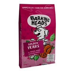 Kuivtoit koertele Barking Heads Golden Year​​, 12 kg hind ja info | Koerte kuivtoit ja krõbinad | hansapost.ee