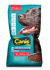 Canis сухой корм для взрослых собак с говядиной, 10 кг цена и информация | Сухой корм для собак | hansapost.ee