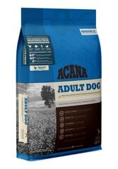 Gолноценный корм для взрослых собак ACANA DOG, 11,4 кг цена и информация | Acana Для собак | hansapost.ee