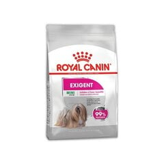 Royal Canin Mini Exigent сухой корм для мелких пород привередливых собак, 1 кг цена и информация | Сухой корм для собак | hansapost.ee