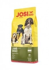 JOSERA JosiDog Basic Adult Lamb для всех пород собак, с бараниной 18 кг цена и информация | Сухой корм для собак | hansapost.ee
