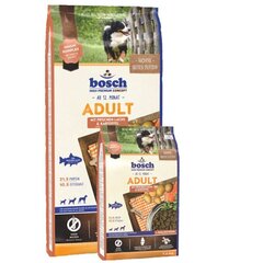 Adult Salmon & Potato (High Premium) сухой корм для собак 15 кг + 3кг цена и информация | Bosch Petfood Товары для животных | hansapost.ee