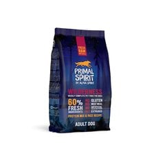 Primal Spirit märgtoit täiskasvanud koertele Wilderness 1kg цена и информация | Сухой корм для собак | hansapost.ee