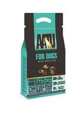 Корм для собак AATU с рыбой и морепродуктами, 1,5 кг цена и информация | AATU Товары для животных | hansapost.ee