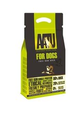 Корм для взрослых собак AATU с уткой, 1,5 кг цена и информация | Сухой корм для собак | hansapost.ee