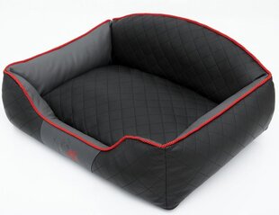 Hobbydog лежак Elite XXL, черный/серый, 110x85 см цена и информация | Лежаки, домики | hansapost.ee