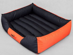 Hobbydog лежак Comfort XXL, черный/оранжевый цена и информация | Лежаки, домики | hansapost.ee