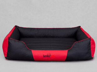 Hobbydog лежак Comfort XXL, черный/красный цена и информация | Hobbydog Товары для животных | hansapost.ee