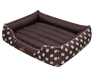 Hobbydog лежак Prestige L ступни, коричневый цена и информация | Лежаки, домики | hansapost.ee