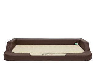 Hobbydog лежак Medico Lux XL, 94x62 см, коричневого/кремового цвета цена и информация | Лежаки, домики | hansapost.ee