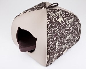 Pesa-onn Hobbydog Igloo R3, 49x49x40 cm, pruun hind ja info | Pesad, asemed | hansapost.ee
