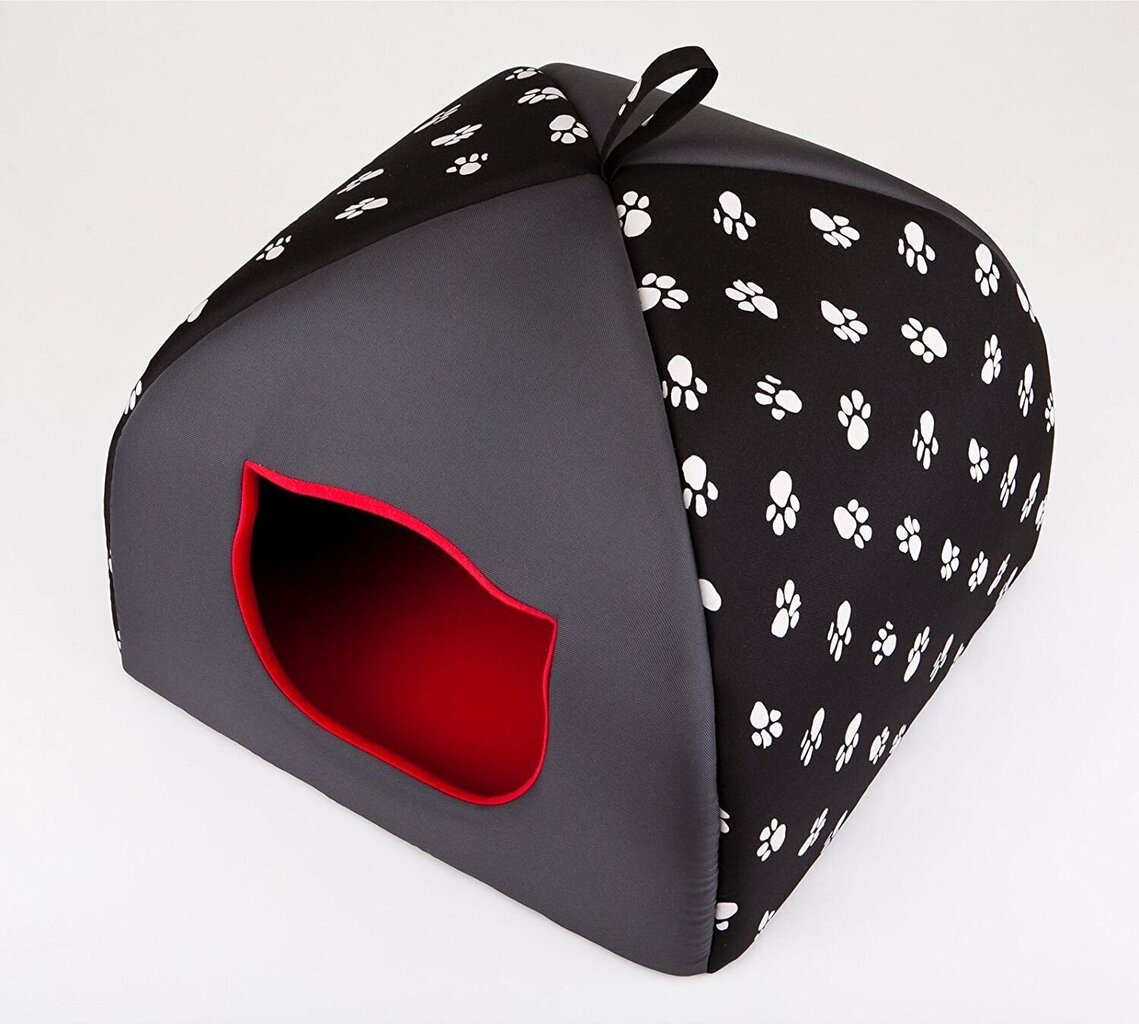 Pesa-onn Hobbydog Igloo R1, 38x38x30 cm, must hind ja info | Pesad, asemed | hansapost.ee