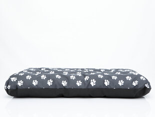 Hobbydog подушка Eco Prestige R2, 100x70x8 см, серая с лапками цена и информация | Лежаки, домики | hansapost.ee