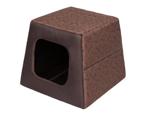 Hobbydog конура-лежак Пирамида R1, коричневая цена и информация | Лежаки, домики | hansapost.ee