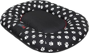 Hobbydog лежак Ponton Prestige, XXL, Black Paws, 120x100 см цена и информация | Лежаки, домики | hansapost.ee