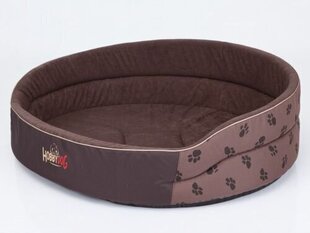 Hobbydog лежак Лапки R9, светло-коричневый, 87x74 см цена и информация | Лежаки, домики | hansapost.ee