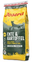 Josera teraviljadele allergilistele koertele Duck&Potato, 15 kg hind ja info | Koerte kuivtoit ja krõbinad | hansapost.ee