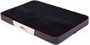 Hobbydog матрас для питомца Premium Velvet Black, M, 80x54 см цена и информация | Лежаки, домики | hansapost.ee