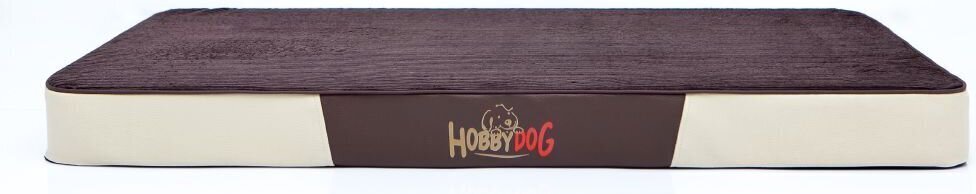 Koera madrats Hobbydog Premium Velvet Brown/Beige, M, 80x54 cm цена и информация | Pesad, asemed | hansapost.ee