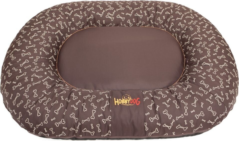 Hobbydog pesa Ponton Prestige, L, Brown Bones, 90x65 cm цена и информация | Pesad, asemed | hansapost.ee